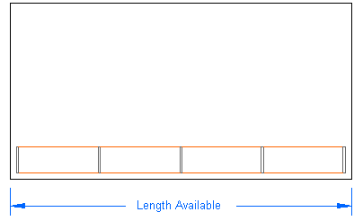 adjustable pallet racking single run